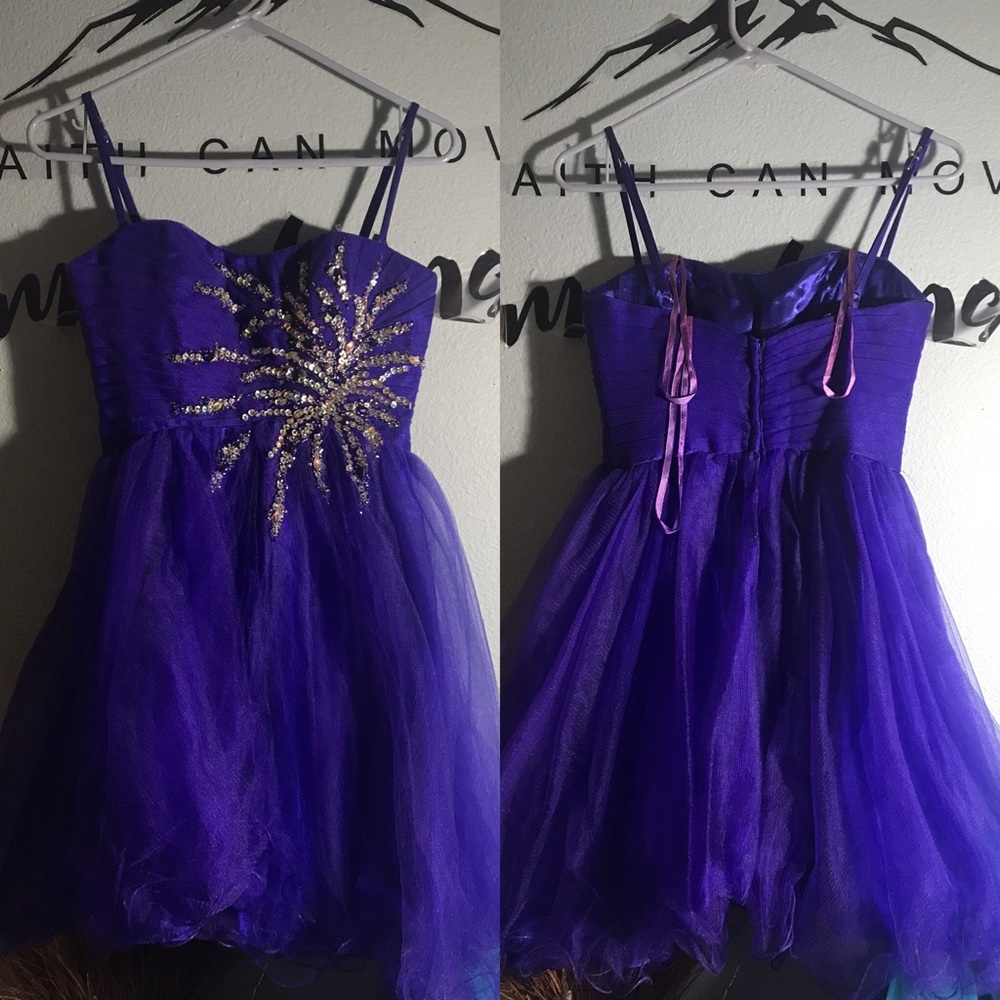 Fancy Indigo Dress